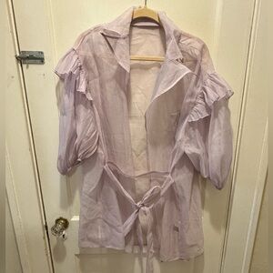 Unique Lilac Cover Top